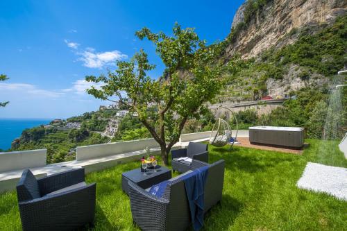สวน, Luxury Villa Donna Rachele in อมัลฟี