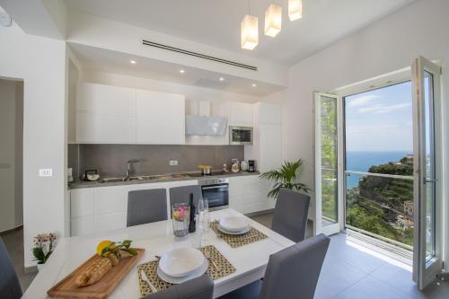 ห้องครัว, Luxury Villa Donna Rachele in อมัลฟี