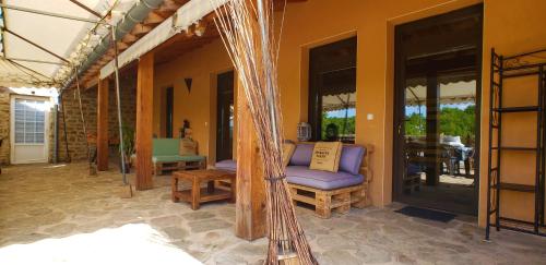 شرفة/ تراس, Gîte de Cayssie (Gite de Cayssie) in فاريير