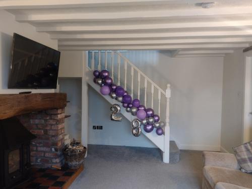 Barley Cottage - 5* Cyfie Farm with log burner and private covered hot tub Barley Cottage - 5* Cyfie Farm with log burner and private covered hot tub