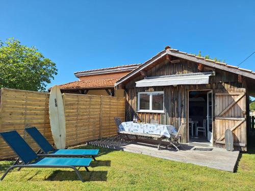 L'atelier, chalet proche lac et océan à Hourtin