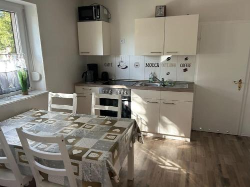 virtuve, Ferienhaus "Wunderbar" in Lowenberger Land