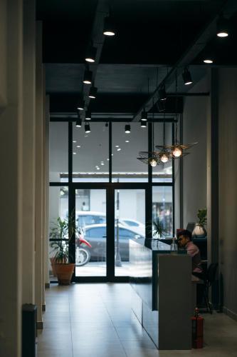 Lobby, Patio Mediterraneo Apart Hotel in San Rafael