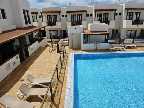 Duplex Noray vista a la piscina 2