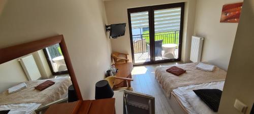 1 double bed