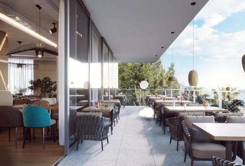 مطعم, Hotel Ponta Plaza Conference & Spa in Rafailovici