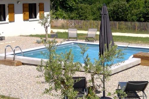 Maison climatisée avec piscine privée, 6 personnes