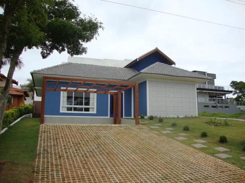 Minha Casinha Azul na Represa