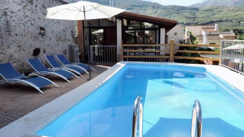 5 bedrooms villa with private pool enclosed garden and wifi at Jerte - Accommodation
