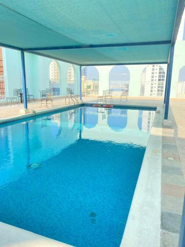 Exterior view of Blue Horizon Suites