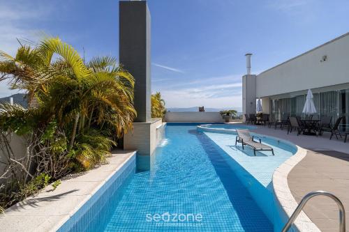 Swimming pool, Apto com Churrasqueira Privativa e Piscina PEA1301 in Itacorubi