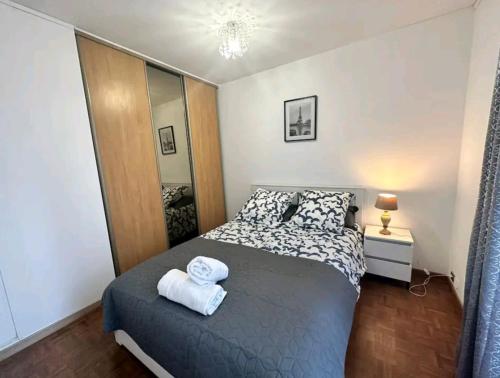 Appartement 1 chambre, 1 sejour, 4 personnes, Proche JO-2024, Paris et Disneyland