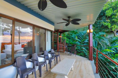 Balcony/terrace, Tulemar Resort in Quepos
