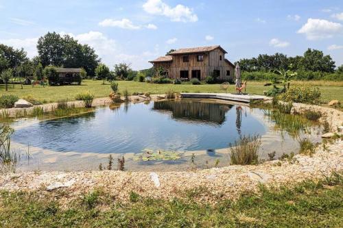 Maison Piscine Naturelle - Location saisonnière - Beaumontois-en-Périgord