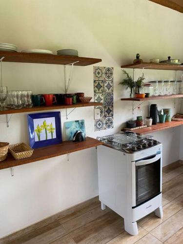 Casa com Lareira - Casa Mia Dersu in Silva Jardim