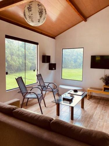 Casa com Lareira - Casa Mia Dersu in Silva Jardim