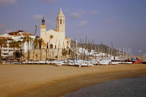 חוף ים, Hotel El Xalet in סיטגס