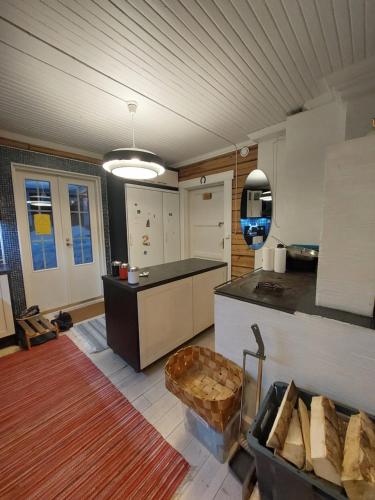 120 yrs. old log house in Kuopio city centre in Kuopio