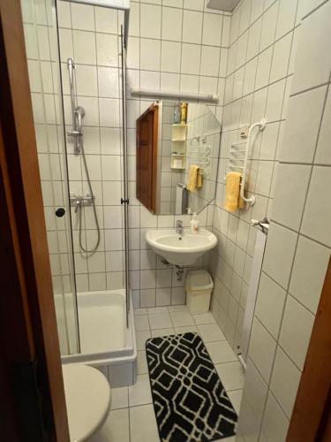 Shower, Juhasz Apartman in Gyenesdias