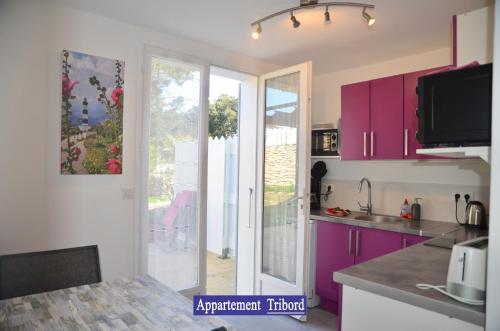 ห้องครัว, Villa des 4 saisons in แซงต์ โทรจัน เลส แบงส์