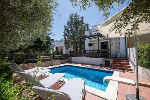 View, Villa Olivia in Armeni