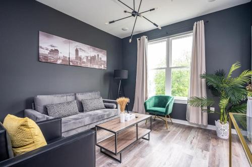 ATL Downtown New-Built Roof-top balcony City View 525Pkwy in Old Fourth Ward