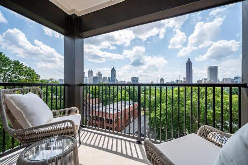 Downtown New-Built Roof-top balcony City View 525Pkwy502 in Old Fourth Ward
