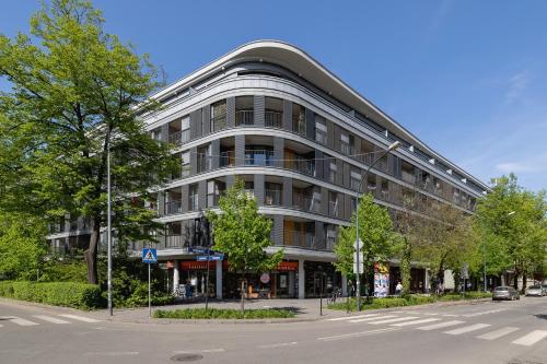 Sunset & Beige Oasis - 1BR & Balcony - Kazimierz, Krakow