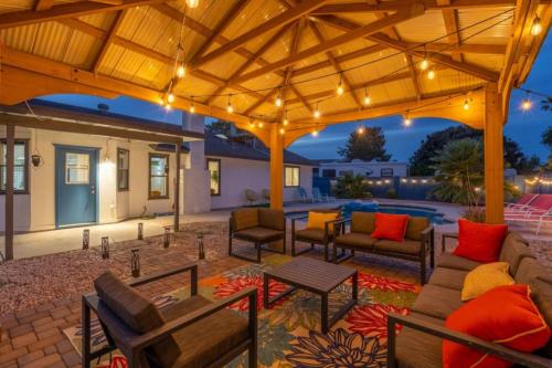 Downtown Gilbert Boho Oasis Pool Gazebo Gameroom