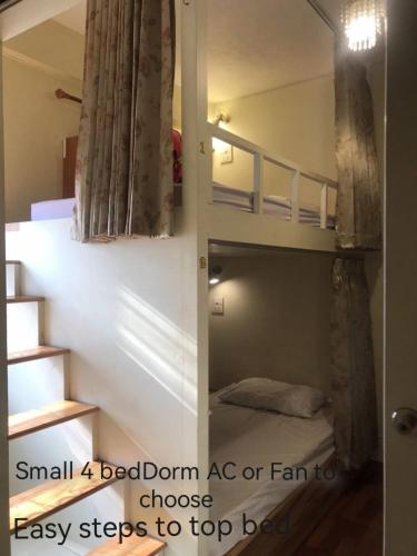 เตียงในห้องพักรวมหญิงแบบ 4 เตียง (Bed in 4-Bed Female Dormitory Room)