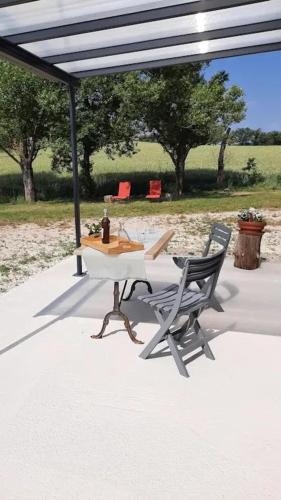 Maison d'une chambre avec jardin amenage et wifi a Caseneuve - Location saisonnière - Caseneuve