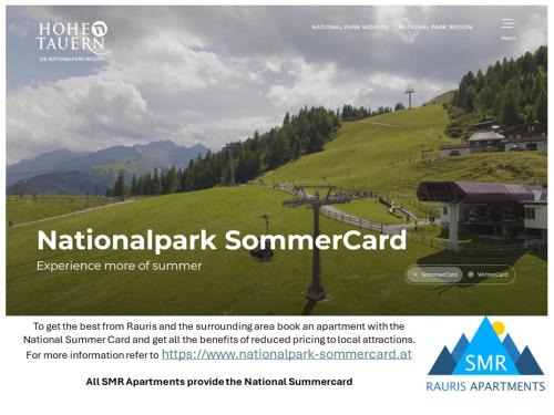 Schoenblick Mountain Resort - by SMR Rauris Apartments - Includes National Sommercard & Spa - close to Gondola