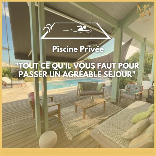 Maison d'Architecte : Espace, Calme & Piscine gîte à louer Champcevinel