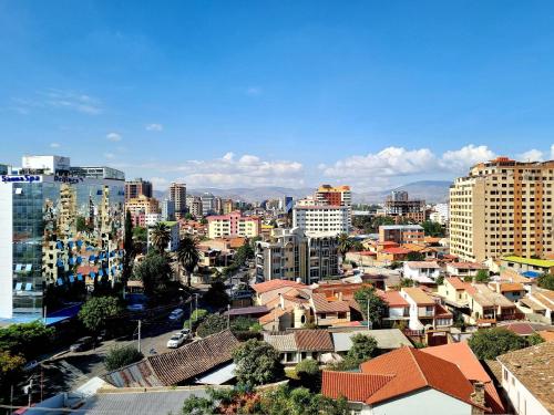 Departamento con Excelente Vista de Cochabamba