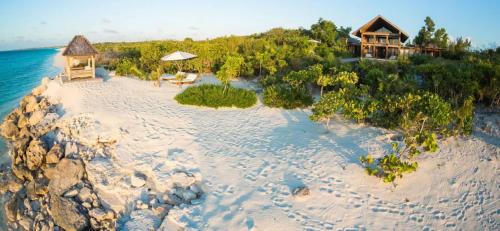 . Beachfront House in Parrot Cay