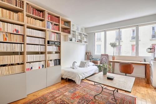 Le Coin des Lecteurs - 1er arrondissement 75m² - Location saisonnière - Paris