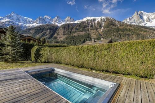 Chalet with pool in Chamonix-Mont-Blanc - Location saisonnière - Chamonix-Mont-Blanc