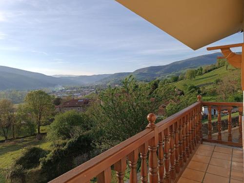陽台/露台, Apartamentos la Escuela en Cantabria in 阿爾塞達