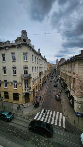 Studio room in Soho Apartments Lviv