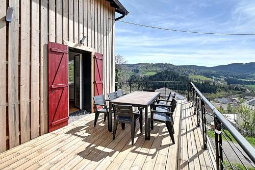 Le Chemin des Cerisiers - Maison vue montagne