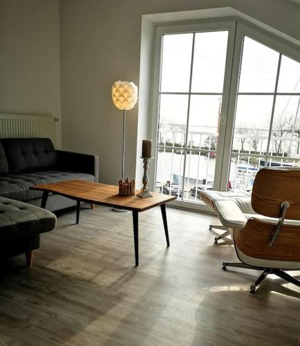 Surforama de feine Stuuv in Orth mit Meerblick in Orth