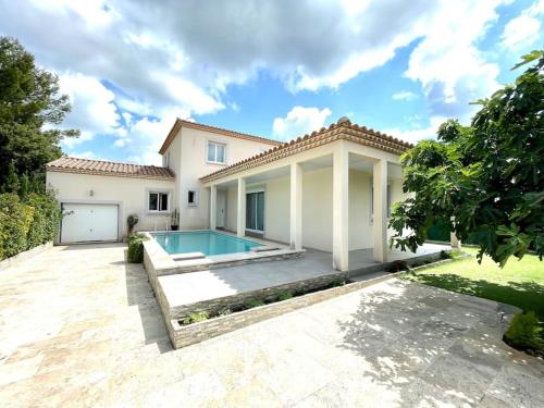 L'Oasis à Poulx - piscine & clim - Location, gîte - Poulx