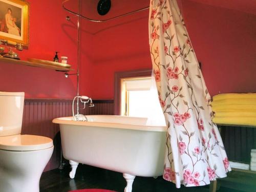 Goshen House: hot tub, fenced yard, by downtown in Goshen, USA