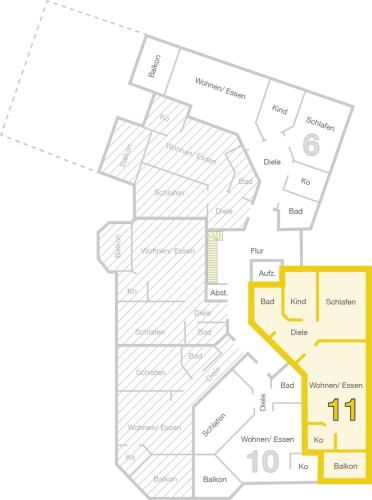 Apartment 11 - Ferienresidenz Roseneck, 2 Schlafzimmer, mit Schwimmbad in Todtnauberg bei Feldberg