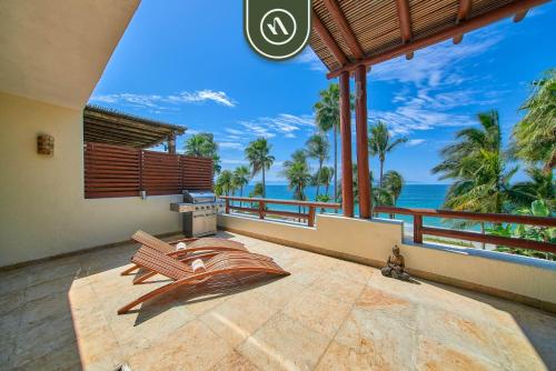 Apt with Private Terrace - Ocean View in Higuera Blanca, Mexico