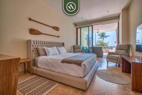 Apt with Private Terrace - Ocean View in Higuera Blanca, Mexico