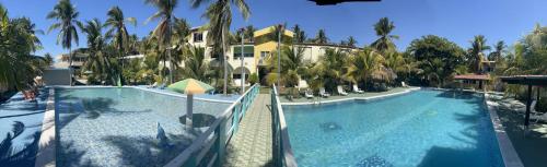 Coconut village in La Herradura