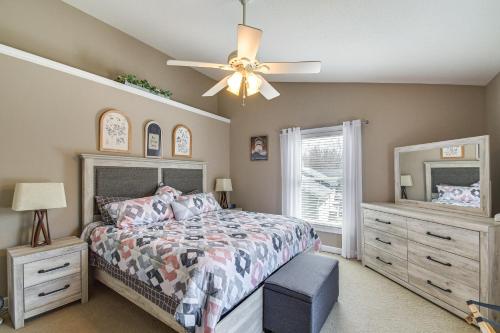 Rock Island Home with Private Yard and Fire Pit Table!