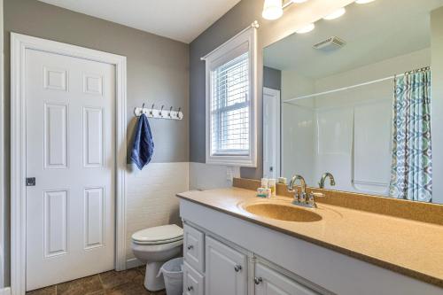 Rock Island Home with Private Yard and Fire Pit Table!