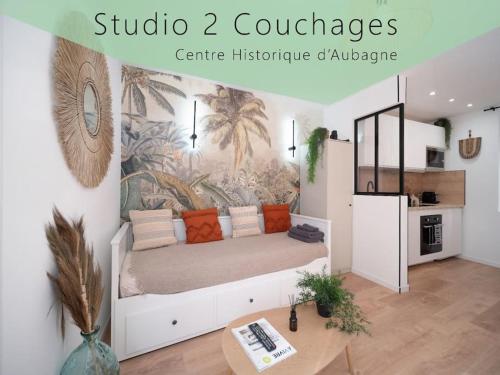 Le Gachiou - Studio 2 couchages - Centre Historique - Apartment - Aubagne